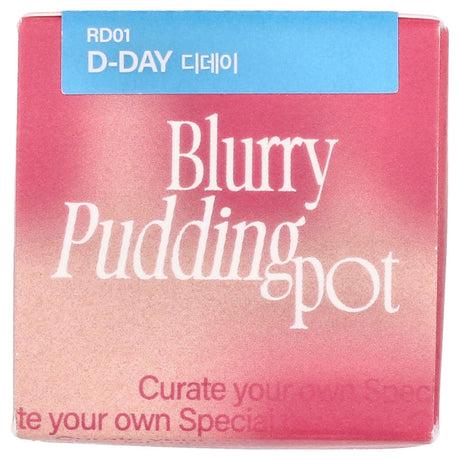 Fwee, Lip & Cheek Blurry Pudding Pot, RD01 D-Day, 0.17 oz (5 g) - Supply Center USA