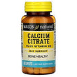 Mason Natural, Calcium Citrate Plus Vitamin D3, 60 Caplets - HealthCentralUSA