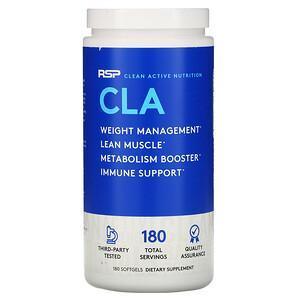 RSP Nutrition, CLA, Weight Management, 180 Softgels - Supply Center USA