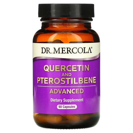 Dr. Mercola, Quercetin and Pterostilbene Advanced, 60 Capsules - Supply Center USA