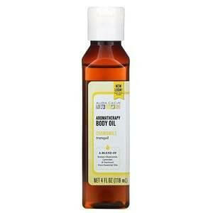 Aura Cacia, Aromatherapy Body Oil, Chamomile, 4 fl oz (118 ml) - HealthCentralUSA