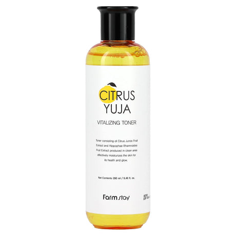 Farmstay, Citrus Yuja, Vitalizing Toner, 6.46 fl oz (280 ml) - Supply Center USA