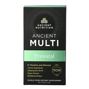 Dr. Axe / Ancient Nutrition, Ancient Multi, Prenatal, 90 Capsules - Supply Center USA