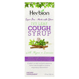 Herbion Naturals, Naturals, Ivy Leaf Cough Syrup With Thyme & Licorice, Sugar Free, 5 fl oz (150 ml) - Supply Center USA