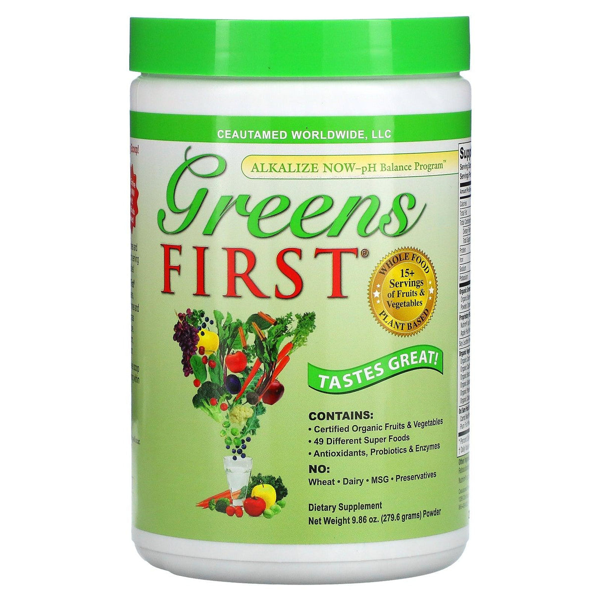 Greens First, Greens First, Original, 9.86 oz (279.6 g) - Supply Center USA