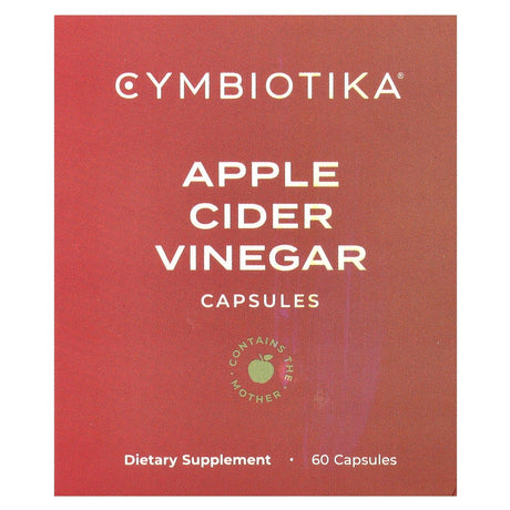 Cymbiotika, Apple Cider Vinegar, 60 Capsules - Supply Center USA