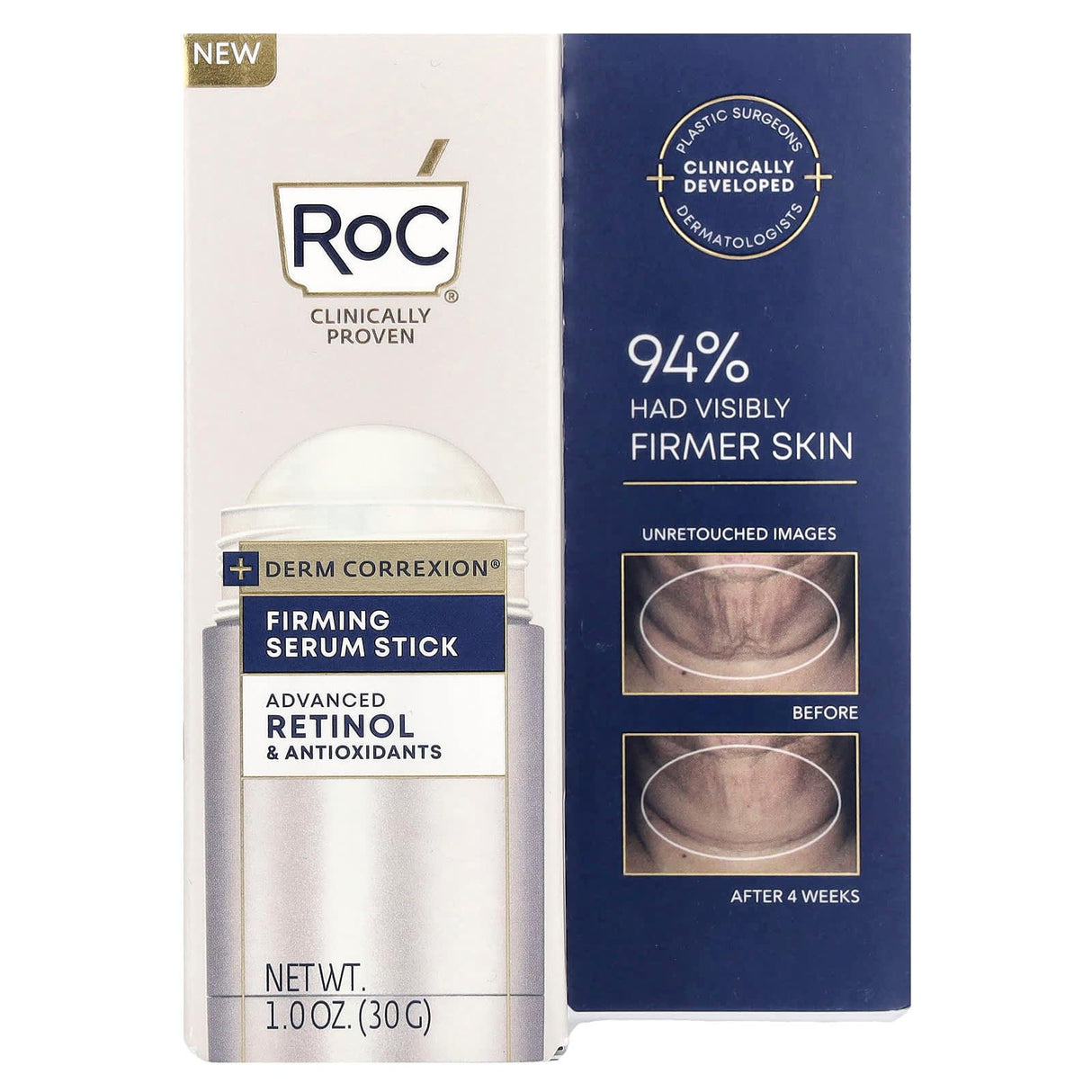 RoC, +Derm Correxion®, Firming Serum Stick, 1 oz (30 g) - Supply Center USA