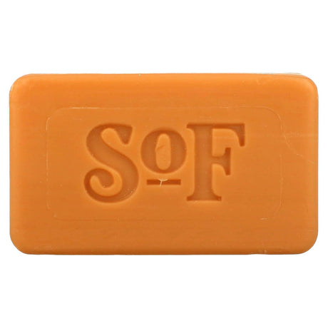 SoF, Triple Milled Bar Soap with Shea Butter, Green Tea Leaves, 6 oz (170 g) - Supply Center USA