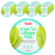 Purederm, Green Tea Collagen Beauty Mask, 12 Sheets, 0.63 oz (18 g) Each - Supply Center USA