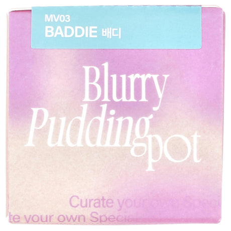 Fwee, Lip & Cheek Blurry Pudding Pot, MV03 Baddie, 0.17 oz (5 g) - Supply Center USA