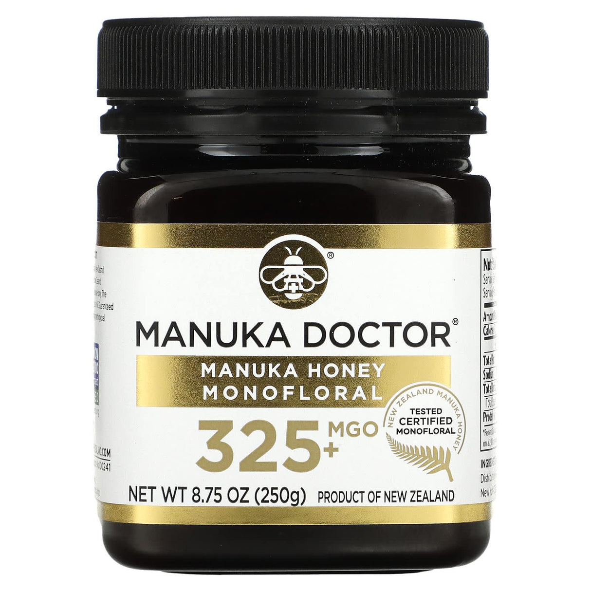 Manuka Doctor, Manuka Honey Monofloral, MGO 225+, 8.75 oz (250 g) - Supply Center USA