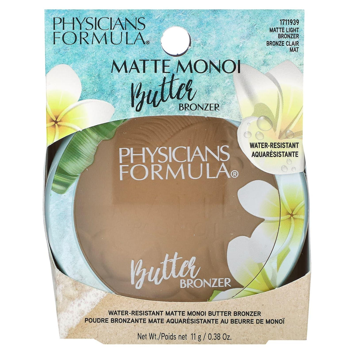 Physicians Formula, Matte Monoi, Butter Bronzer, Matte Light Bronzer, 0.38 oz (11 g) - Supply Center USA