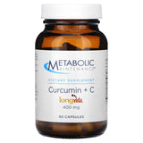 Metabolic Maintenance, Curcumin + C, 400 mg, 60 Capsules - Supply Center USA