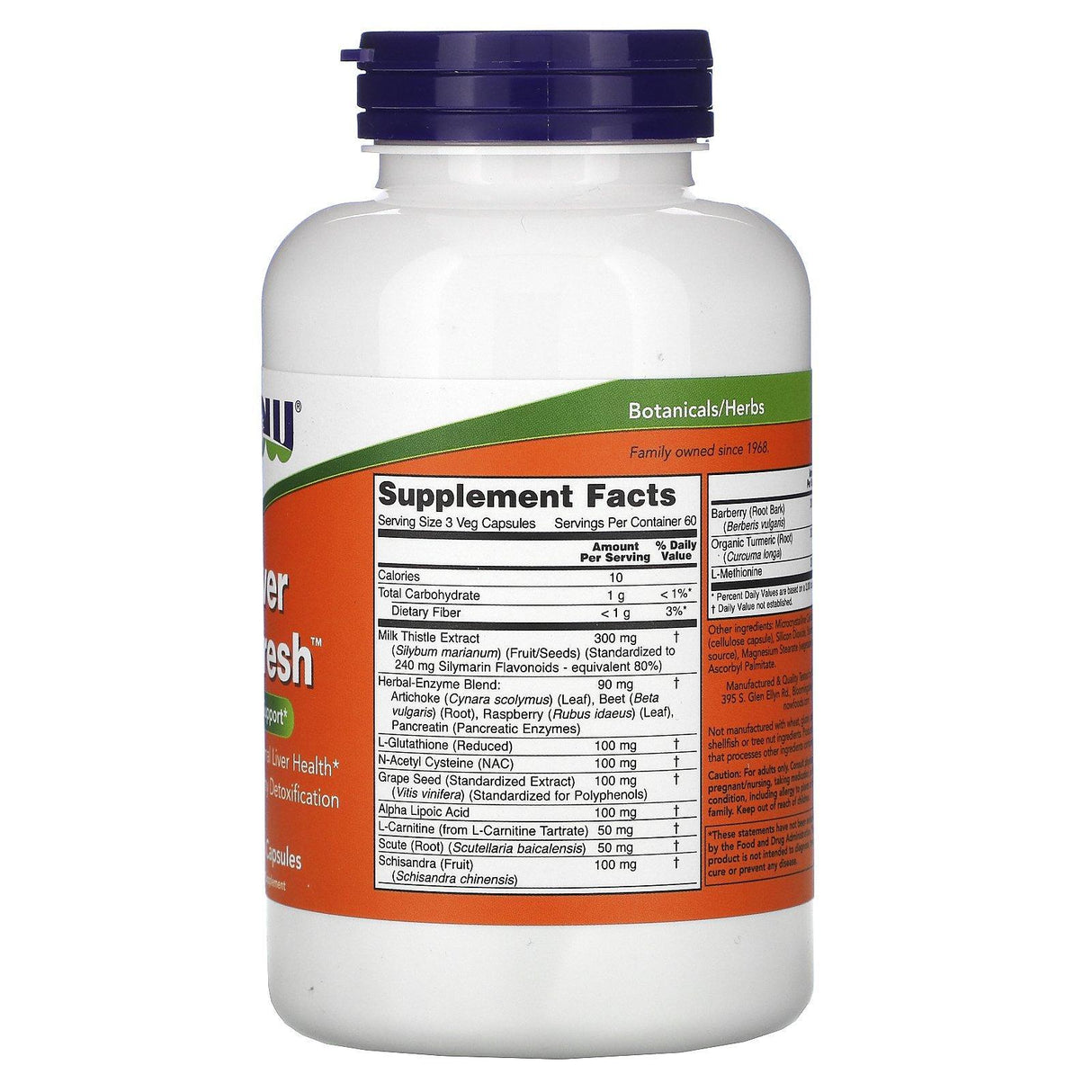 Now Foods, Liver Refresh, 180 Veg Capsules - Supply Center USA