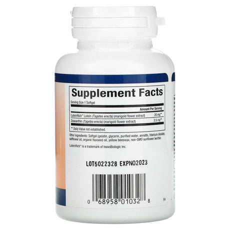 Natural Factors, Lutein, 20 mg, 60 Softgels - Supply Center USA