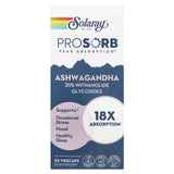 Solaray, Ashwagandha, 30 VegCaps - Supply Center USA