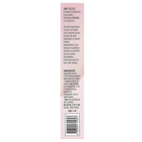 Kaja, Don't Settle, Flexible & Seamless Concealer, 08 Candied Ginger, 0.24 oz (7 g) - Supply Center USA