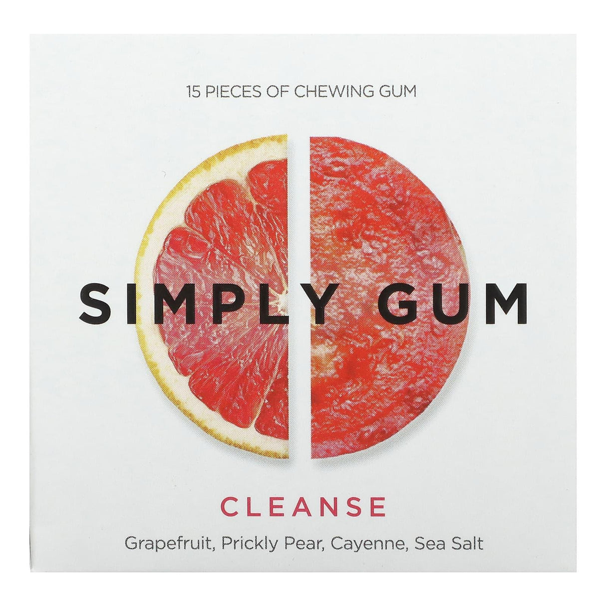 Simply Gum, Chewing Gum, Peppermint, 15 Pieces - Supply Center USA