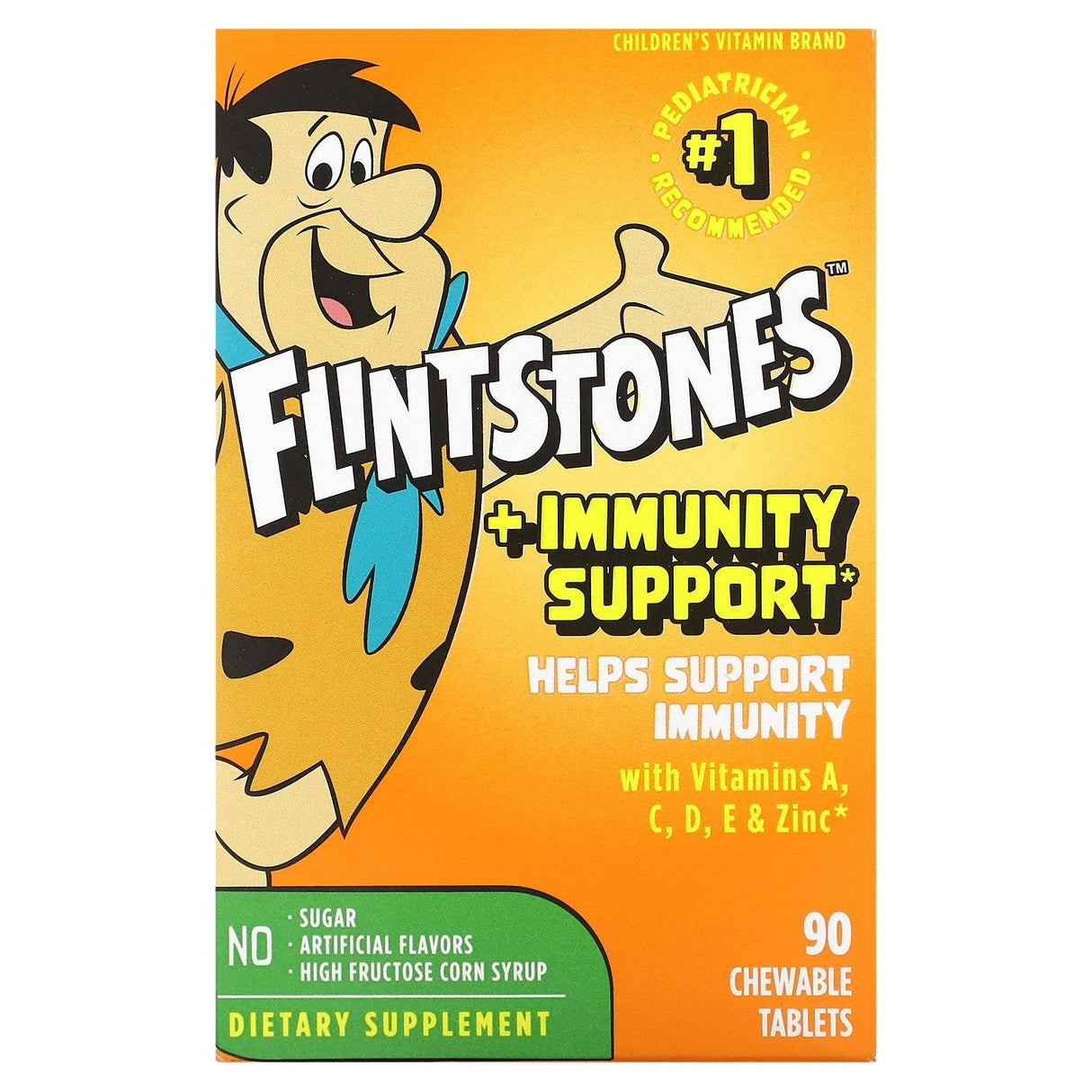 Flintstones, Children´s Multivitamin, Plus Immunity Support, 90 Chewable Tablets - Supply Center USA