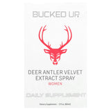 Bucked Up, Deer Antler Velvet Extract Spray, Women, 2 fl oz (60 ml) - Supply Center USA