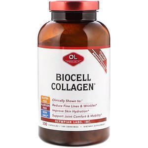 Olympian Labs, Biocell Collagen, 300 Capsules - Supply Center USA