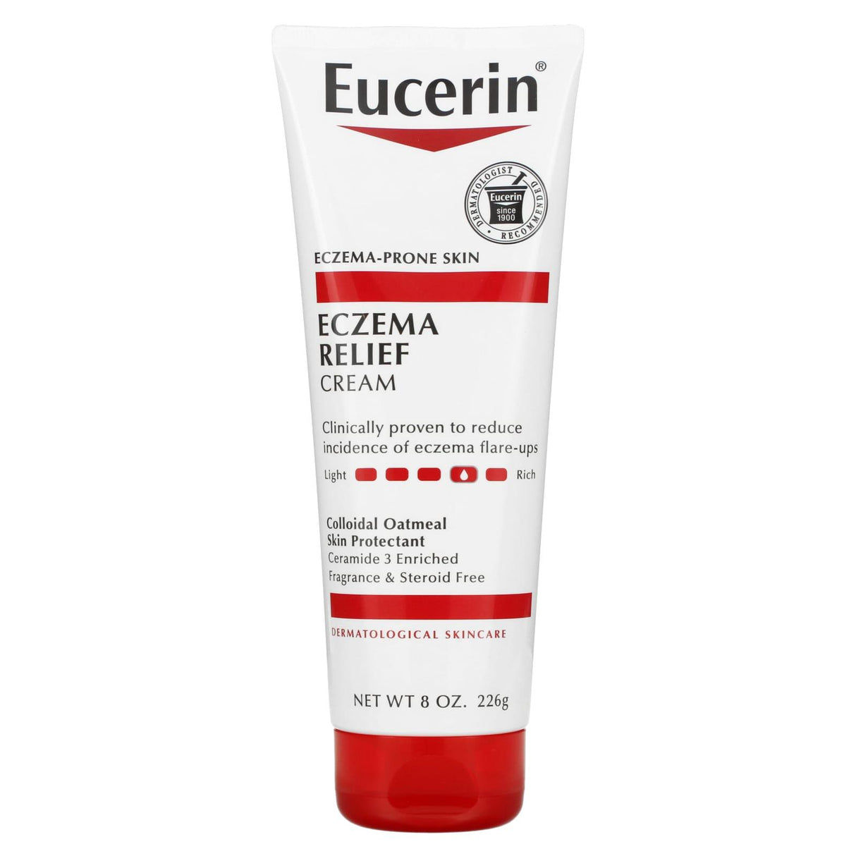 Eucerin, Eczema Relief Cream, Fragrance Free , 5 oz (141 g) - Supply Center USA