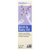 Motherlove, Baby, Birth & Baby Oil, 2 fl oz (59 ml) - Supply Center USA