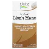 Pure Essence, MyPure, Lion's Mane, 30 Vegi-Caps - Supply Center USA