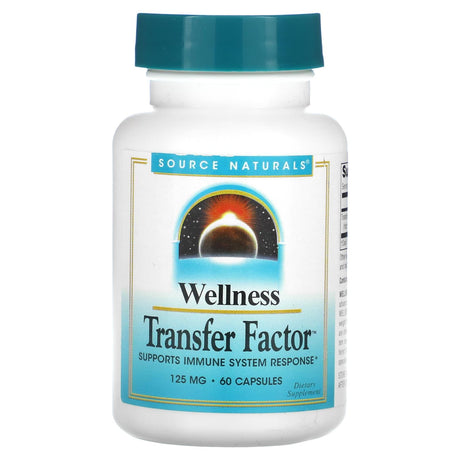 Source Naturals, Wellness, Transfer Factor, 125 mg, 60 Capsules - Supply Center USA