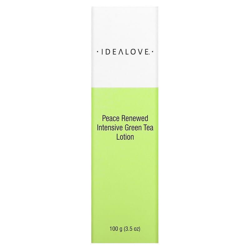 Idealove, Peace Renewed, Intensive Green Tea Lotion, 3.5 oz (100 g) - Supply Center USA