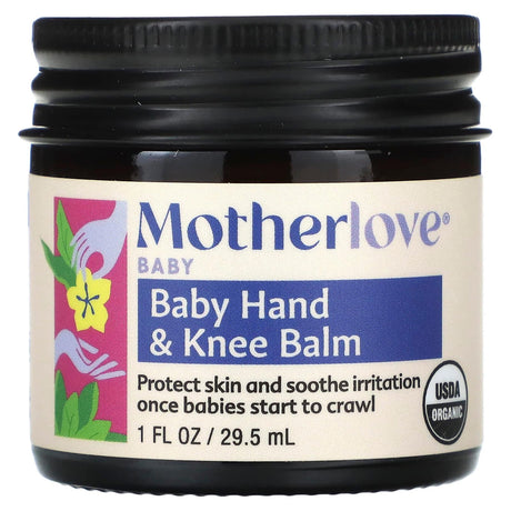 Motherlove, Baby Hand & Knee Balm, 1 fl oz (29.5 ml) - Supply Center USA