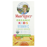 MaryRuth Organics, Organic Kids, Vitamin C Liquid Drops, 4-13 Years, Orange Vanilla, 2 fl oz (60 ml) - Supply Center USA