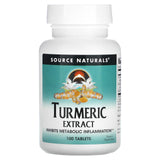 Source Naturals, Turmeric Extract, 100 Tablets - Supply Center USA