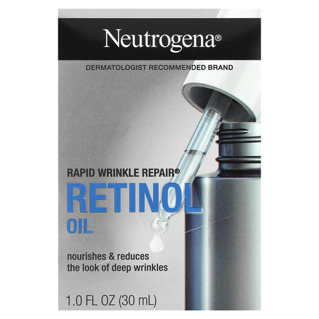 Neutrogena, Rapid Wrinkle Repair, Retinol Oil, 1 fl oz (30 ml) - Supply Center USA