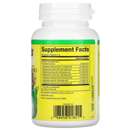 Natural Factors, BigFriends, Multi-Probiotic Powder, 3 Billion, 2 oz (60 g) - Supply Center USA