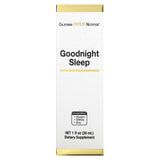 California Gold Nutrition, Goodnight Sleep, 1 fl oz (30 ml) - Supply Center USA