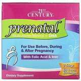 21st Century, Prenatal Multivitamin/Mineral + DHA, 2 Bottles, 60 Tablets / 60 Softgels - Supply Center USA