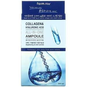 Farmstay, Collagen & Hyaluronic Acid, All-In-One Ampoule, 8.45 fl oz (250 ml) - Supply Center USA