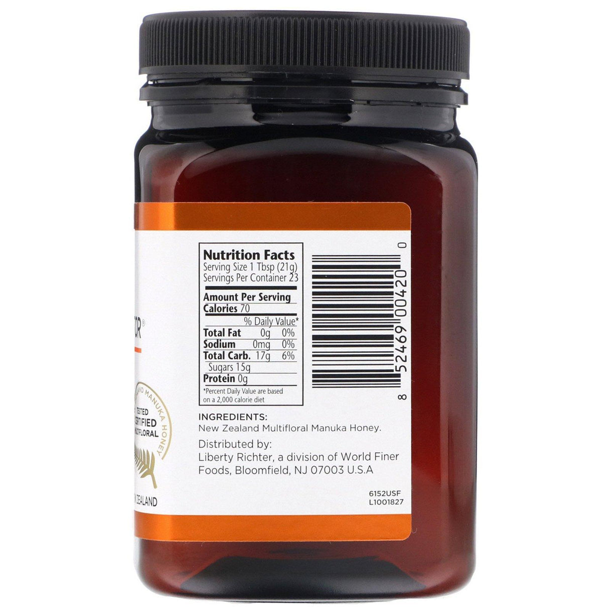 Manuka Doctor, Manuka Honey Multifloral, MGO 45+, 1.1 lbs (500 g) - Supply Center USA