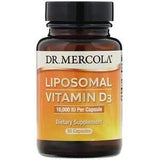 Dr. Mercola, Liposomal Vitamin D3 , 10,000 IU, 90 Capsules - Supply Center USA