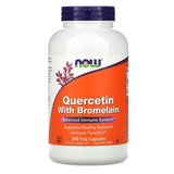 NOW Foods, Quercetin with Bromelain, 240 Veg Capsules - Supply Center USA