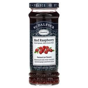 St. Dalfour, Deluxe Red Raspberry Spread, 10 oz (284 g) - HealthCentralUSA