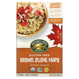 Nature's Path, Organic Instant Oatmeal, Brown Sugar Maple, 8 Packets, 11.3 oz (320 g) - Supply Center USA