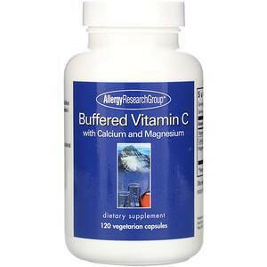 Allergy Research Group, Buffered Vitamin C with Calcium and Magnesium, 120 Vegetarian Capsules - Supply Center USA