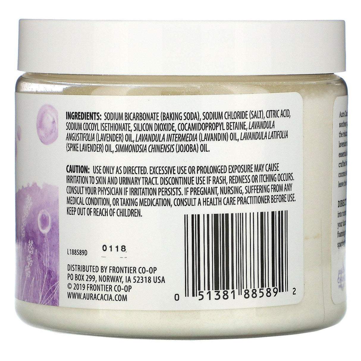 Aura Cacia, Aromatherapy Foam Bath, Relaxing Lavender, 14 oz (397 g) - Supply Center USA