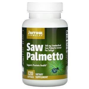 Jarrow Formulas, Saw Palmetto, 160 mg, 120 Softgels - Supply Center USA