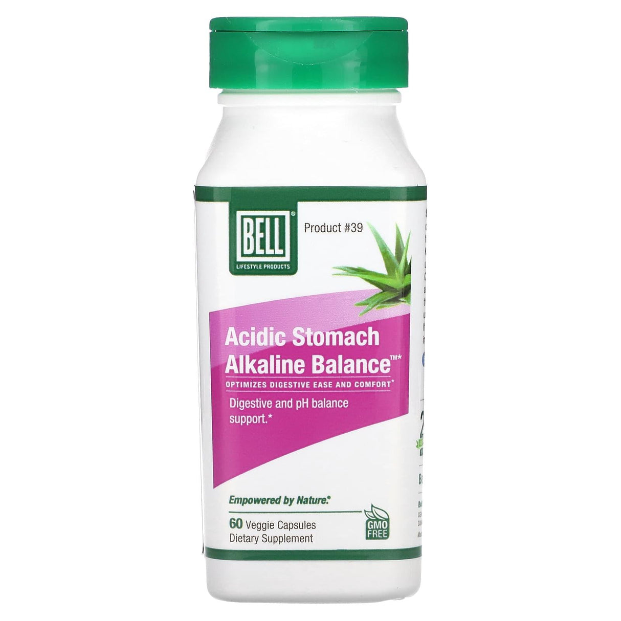 Bell Lifestyle, Acidic Stomach Alkaline Balance, 60 Veggie Capsules - Supply Center USA