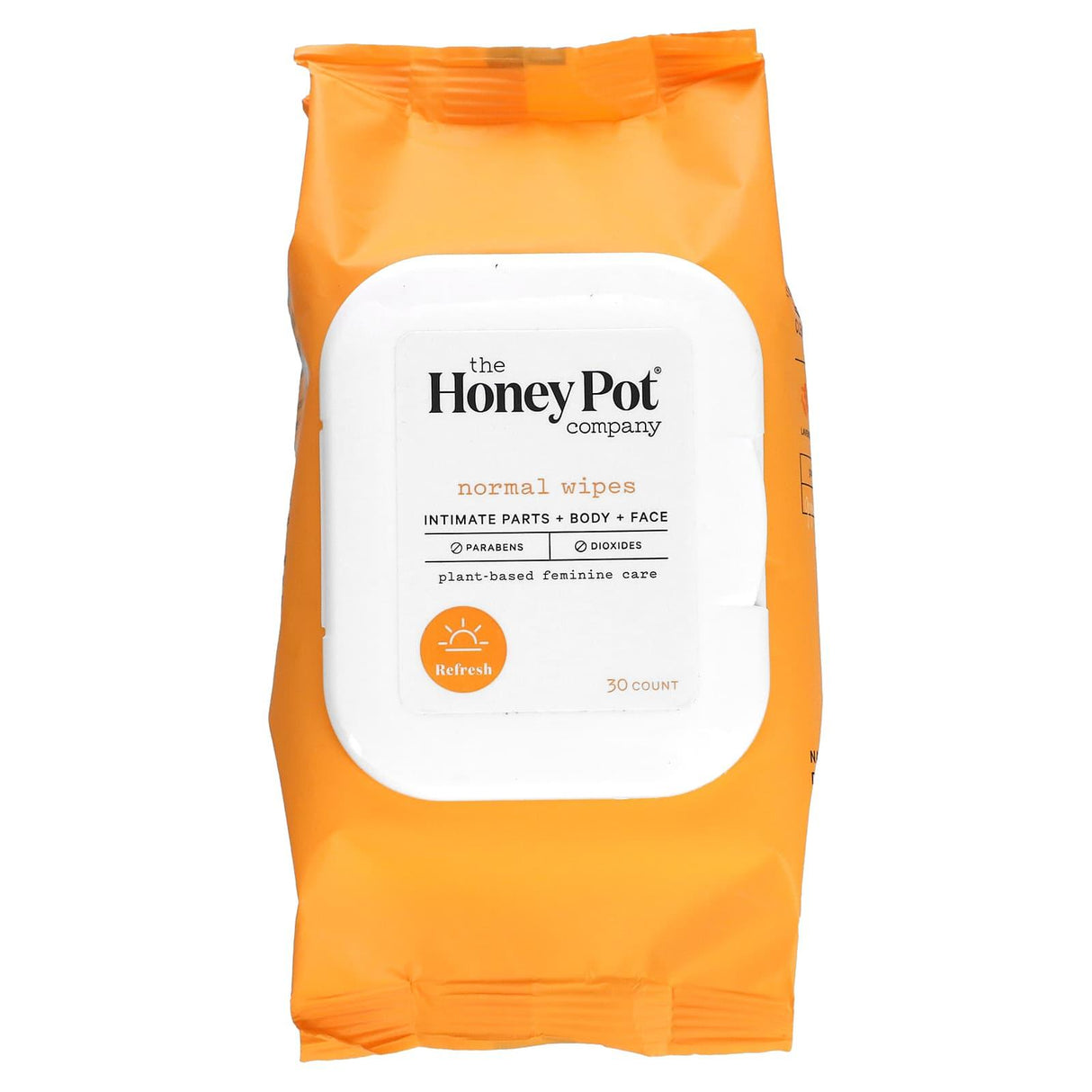 The Honey Pot Company, Sensitive Wipes, 30 Count - Supply Center USA