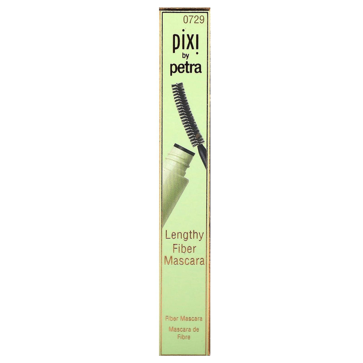 Pixi Beauty, Lengthy Fiber Mascara, 0729 Fiber Black, 0.23 oz (6.5 g) - Supply Center USA