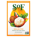 SoF, Triple Milled Bar Soap with Shea Butter, Lavender Fields, 6 oz (170 g) - Supply Center USA